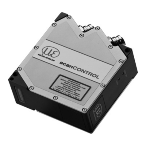 MICRO-EPSILON scanCONTROL 2900 User manual