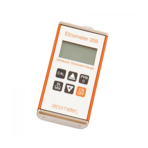 Elcometer 205 User manual
