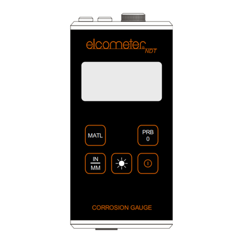 Elcometer CG20 User manual