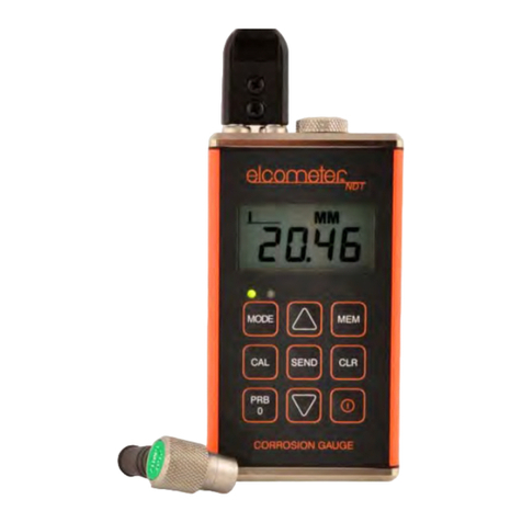 Elcometer CG30 User manual Elcometer CG30 User manual