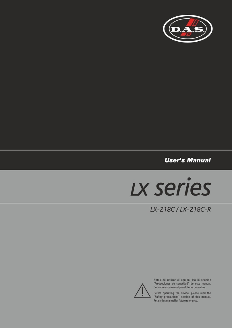 D.A.S. LX Series user manual