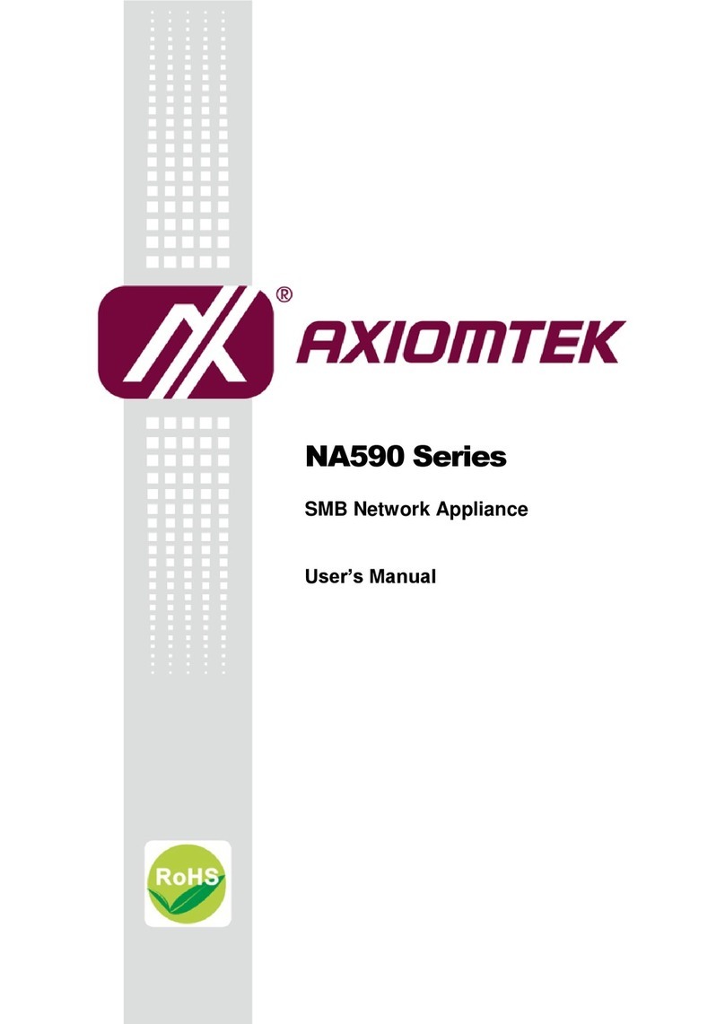 AXIOMTEK NA590 Series user manual