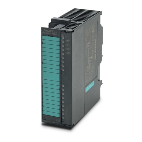 Siemens Siwarex U Application guide