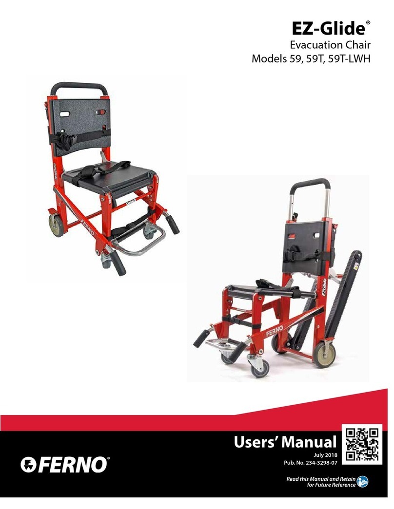 Ferno EZ-Glide 59T User manual