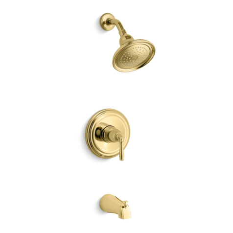 Kohler Devonshire K-TS395-4S quick start guide
