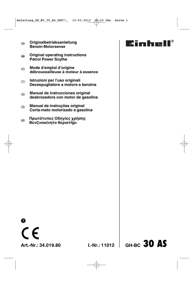 EINHELL GH-BC 30 AS User manual