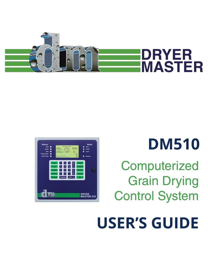 Dryer Master DM510 User manual