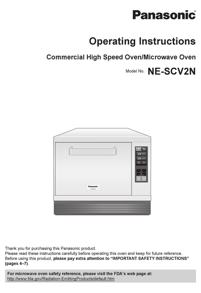 Panasonic NE-SCV2N operating instructions