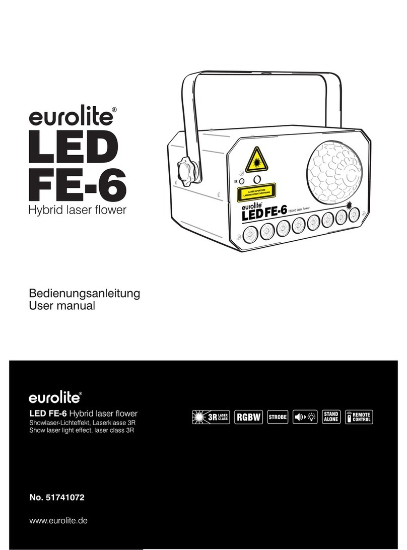 EuroLite LED FE-6 user manual