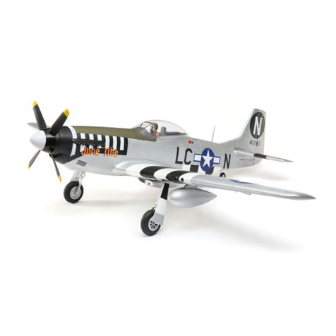 E-FLITE P-51D Mustang User manual
