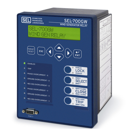 Schweitzer Engineering Laboratories SEL-700G Series User manual