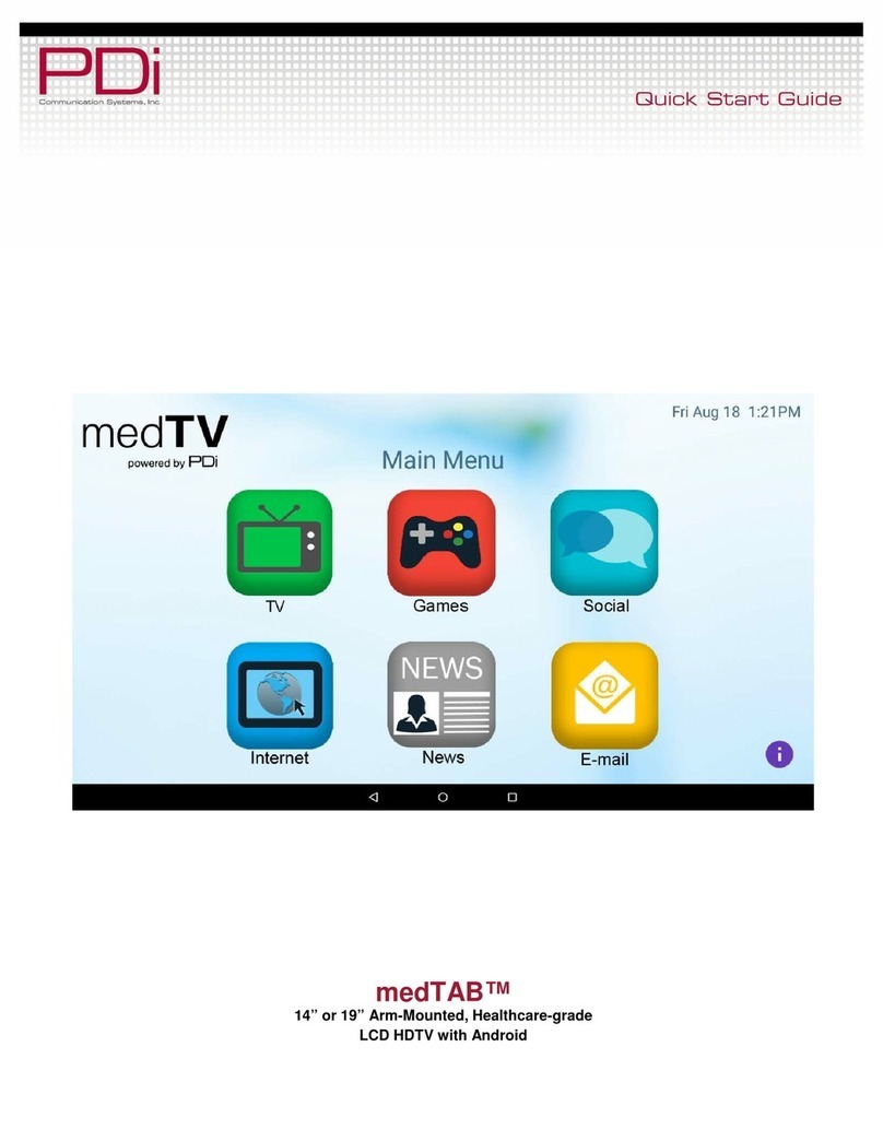 PDi medTAB quick start guide