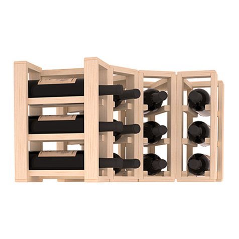 Wine racks America Corner Extender Kit Assembly guide