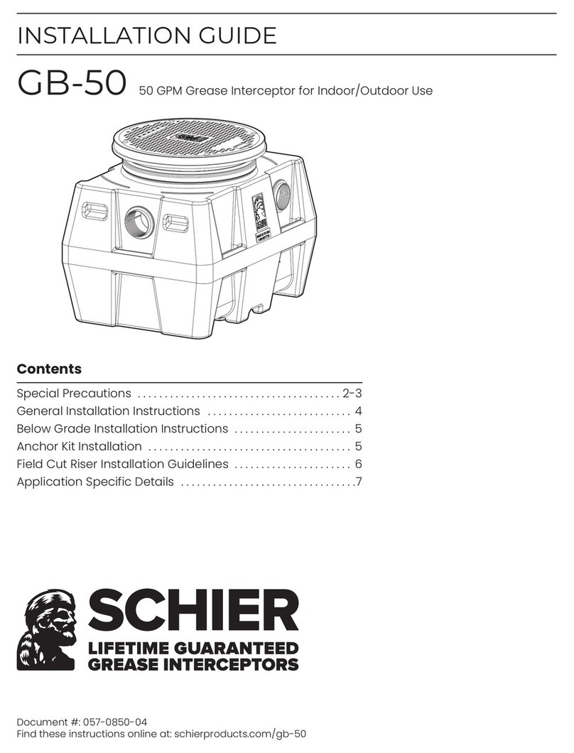 Schier GB-50 User manual Schier GB-50 User manual