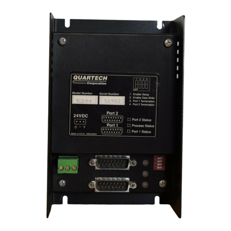Quartech 9112 product manual
