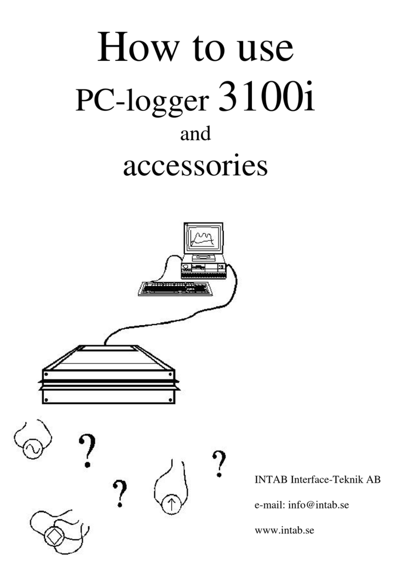 Intab PC-Logger 3100i How to use