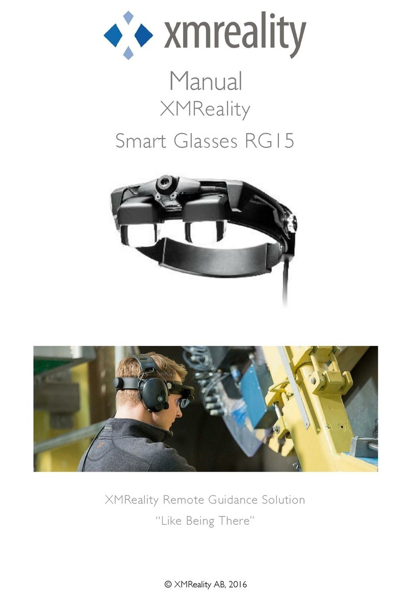 XMReality RG15 User manual