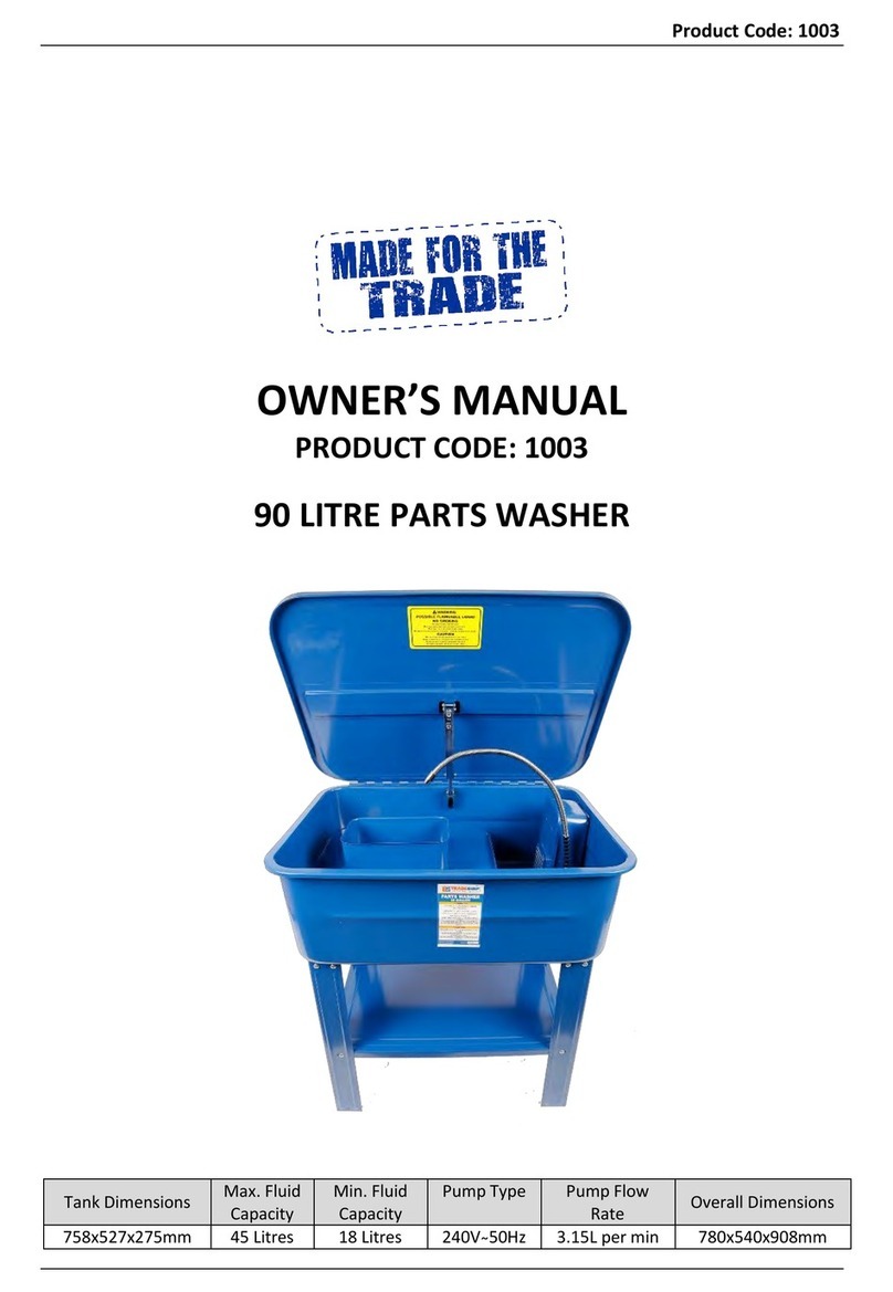 TradeQuip 1003 owner's manual