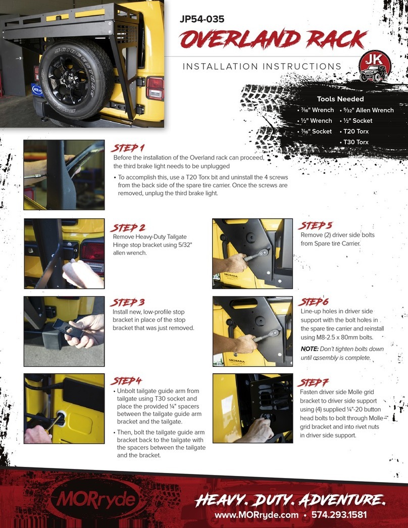 MORryde JP54-035 installation instructions