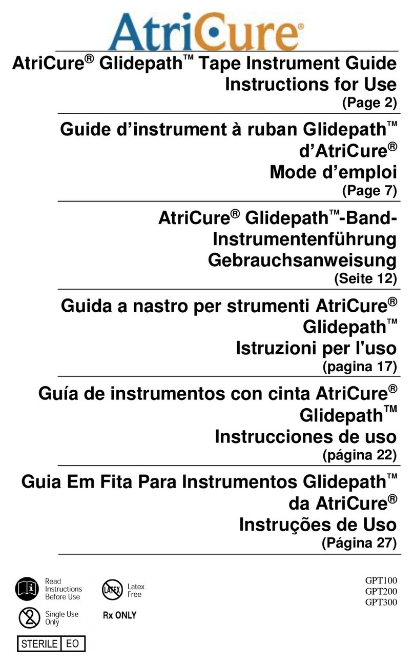 AtriCure Glidepath GPT200 User manual