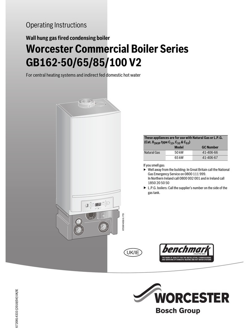 Worcester GB162-50 User manual