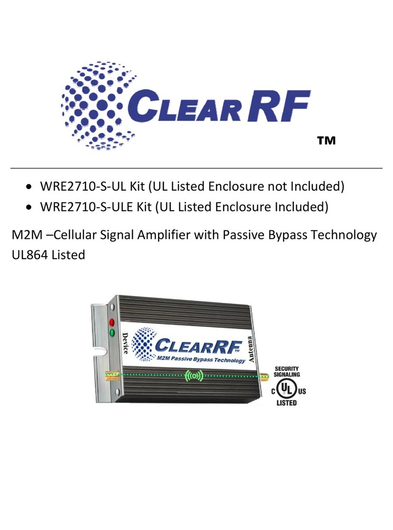 ClearRF WRE2710 installation guide