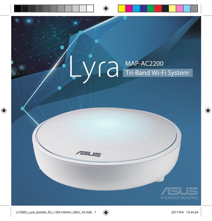 Asus Lyra MAP-AC2200 Quick install