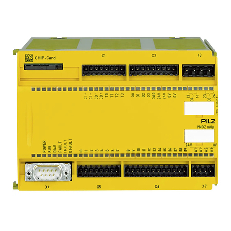 Pilz PNOZ m0p operating instructions