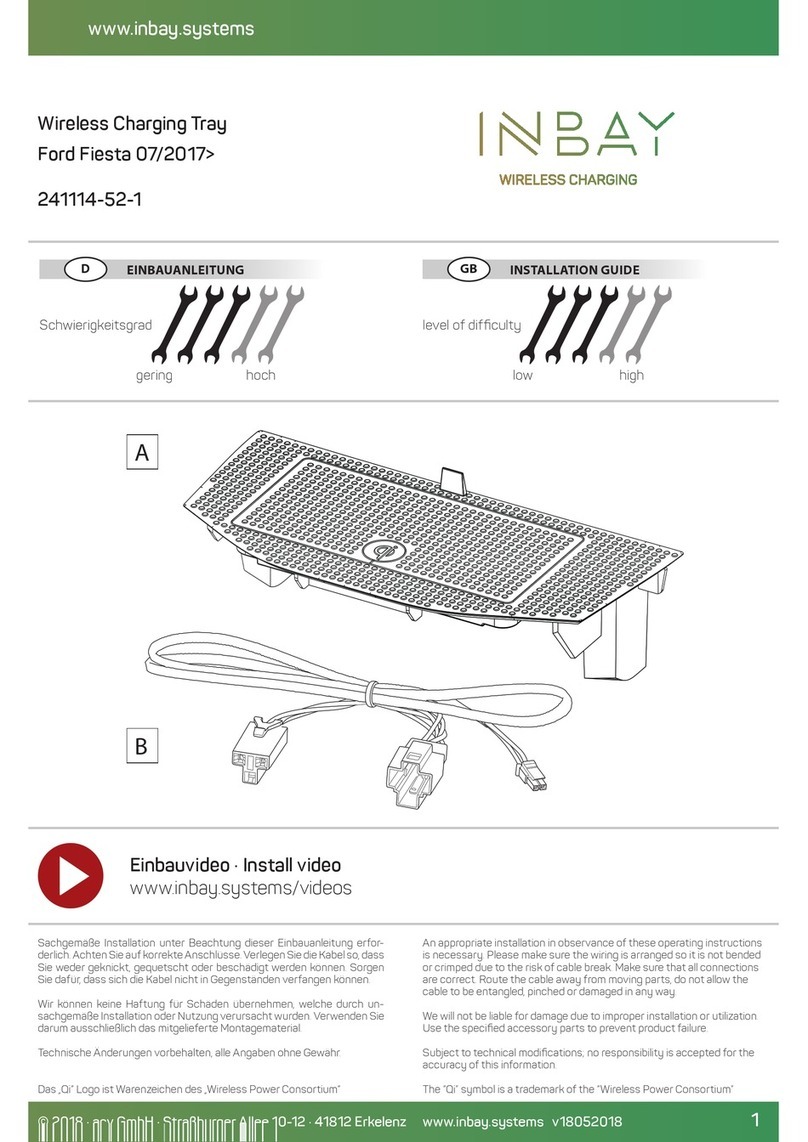 Inbay 241114-52-1 installation guide Inbay 241114-52-1 installation guide