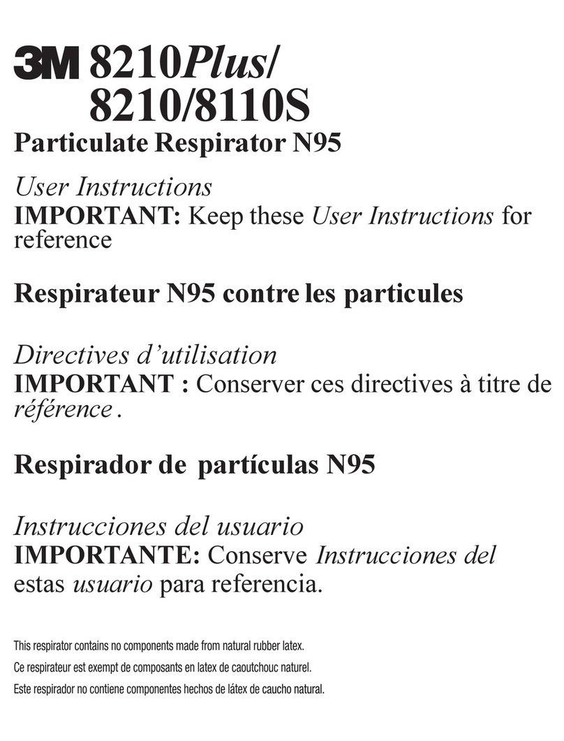 3M 8210Plus User instructions