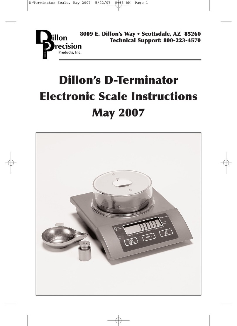 Dillon Precision Products D-Terminator instructions