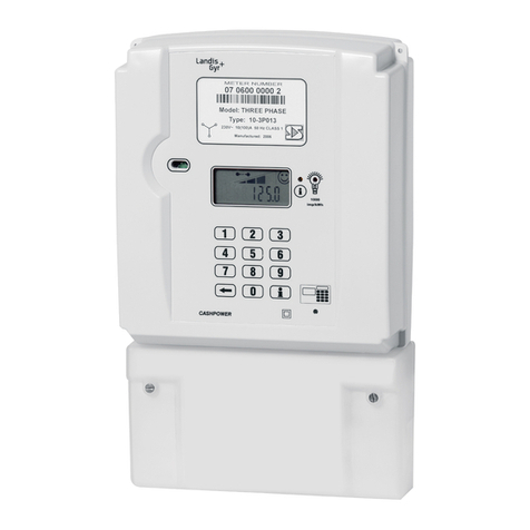 Landis & Gyr Cashpower Three Phase user guide