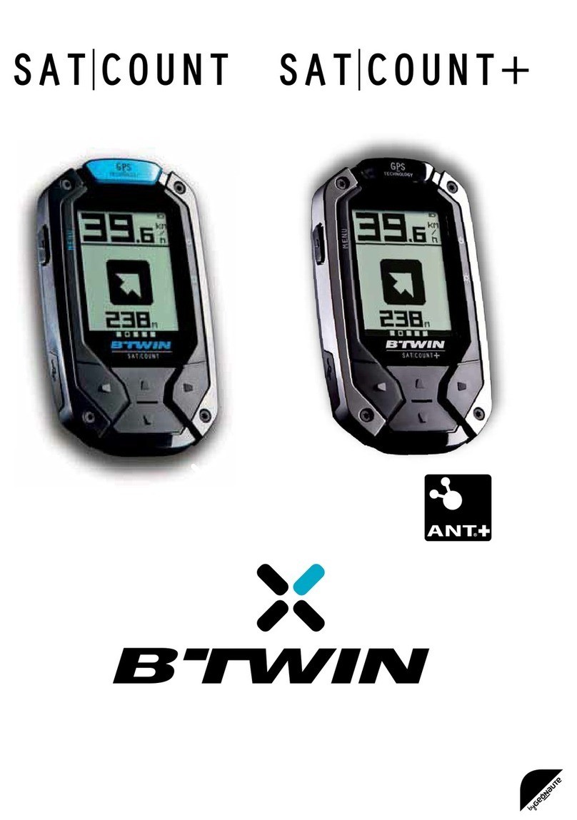 Btwin SATCOUNT User manual
