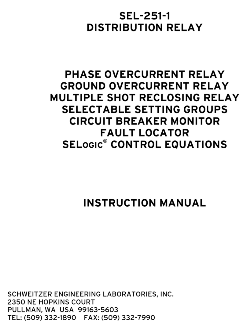 Schweitzer Engineering Laboratories SEL-251-1 User manual
