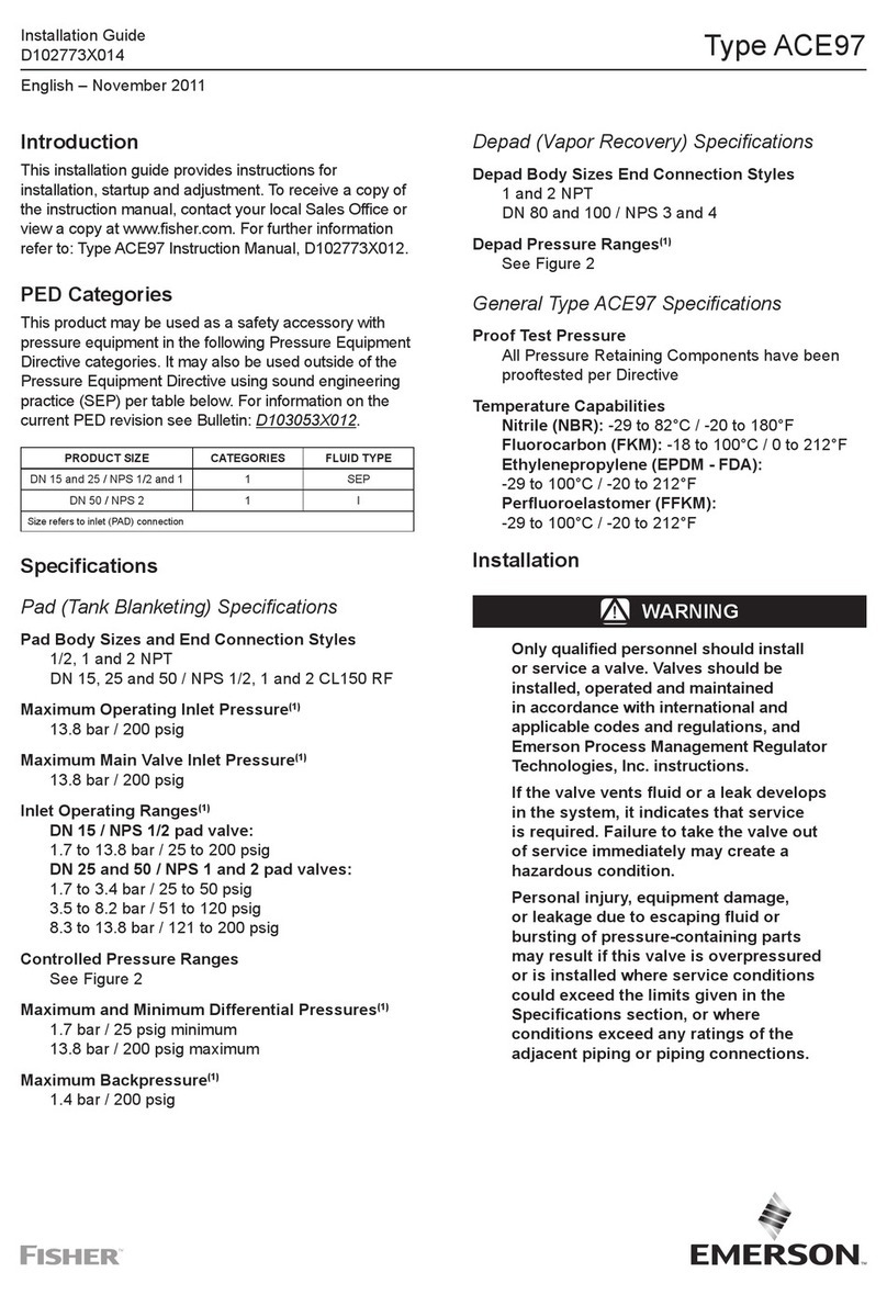 Emerson ACE97 installation guide