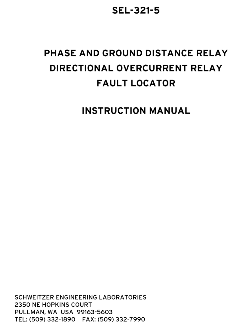 Schweitzer Engineering Laboratories SEL-321-5 User manual