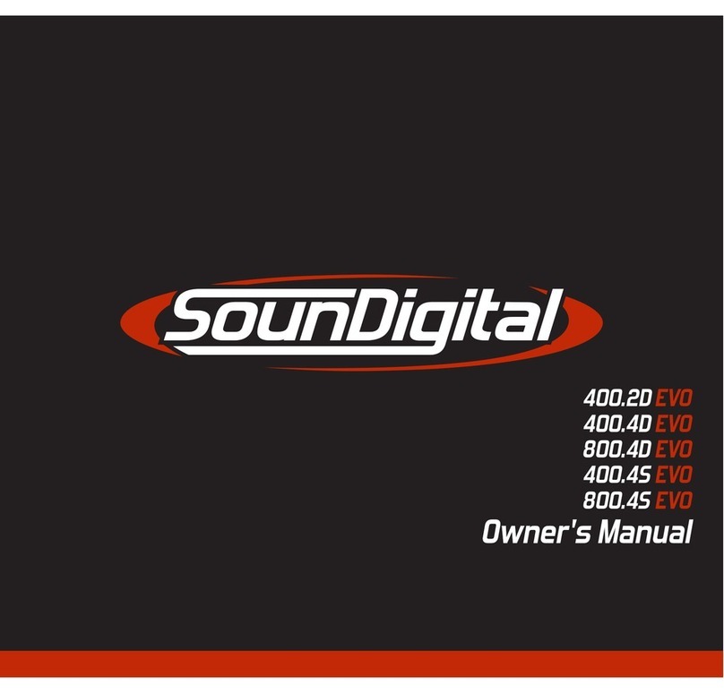 SoundDigital 400.2D EVO owner's manual