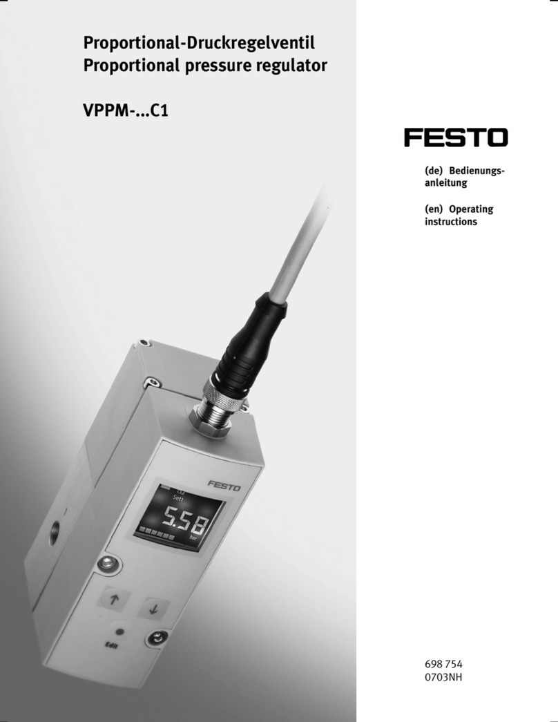 Festo VPPM-**C1 Series operating instructions