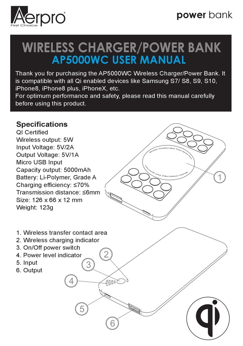 Aerpro AP5000WC user manual