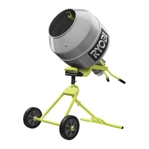 Ryobi RMX001 Operator's manual