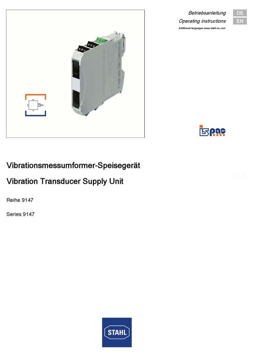 Stahl ISpac 9147/10-99-10 operating instructions