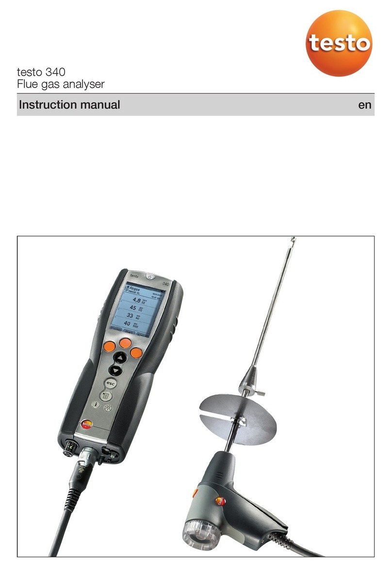 TESTO 340 User manual