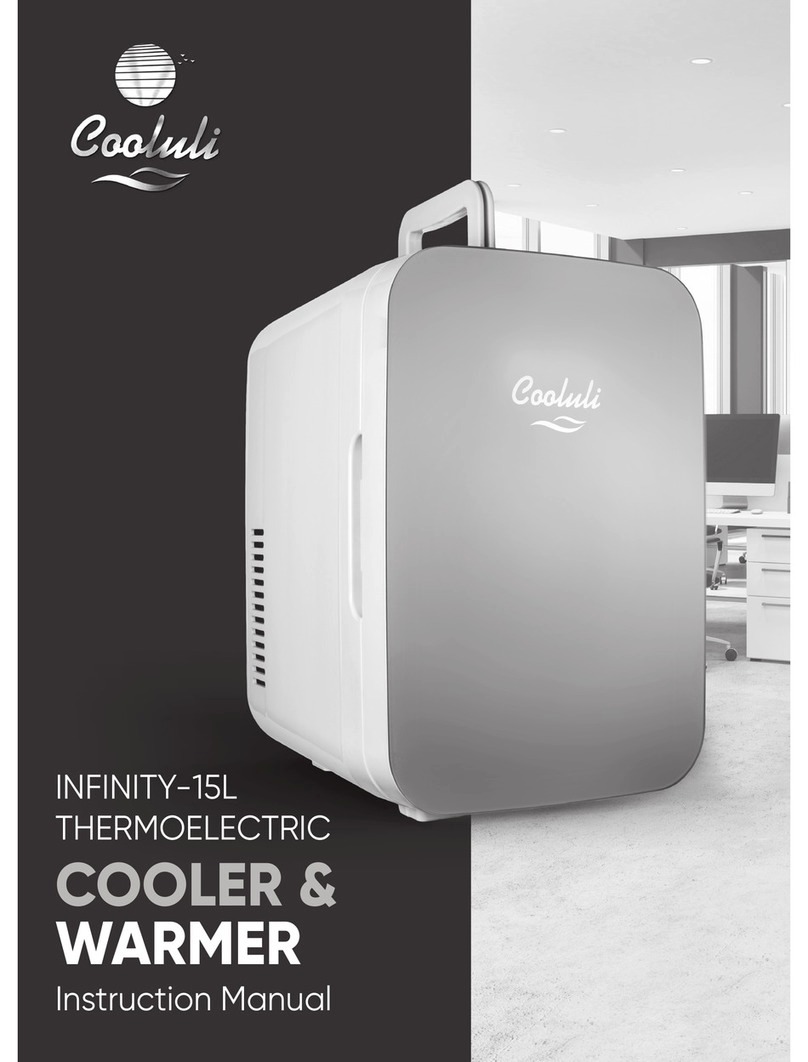 Cooluli INFINITY-15L instruction manual