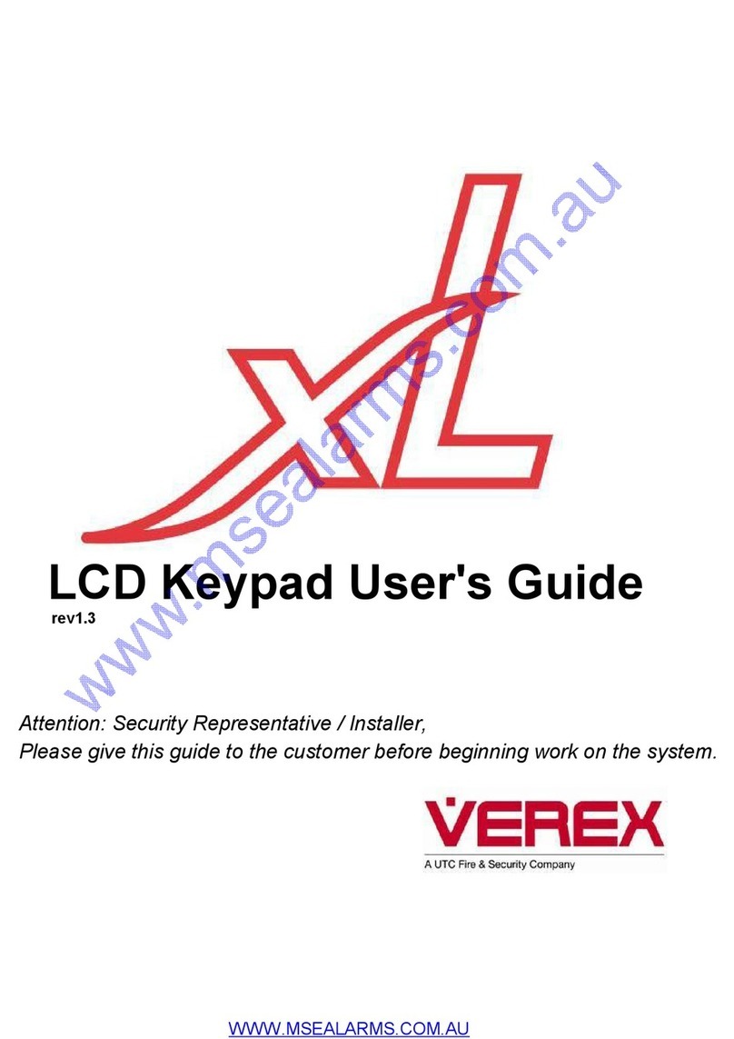 Verex Monitor XL user guide