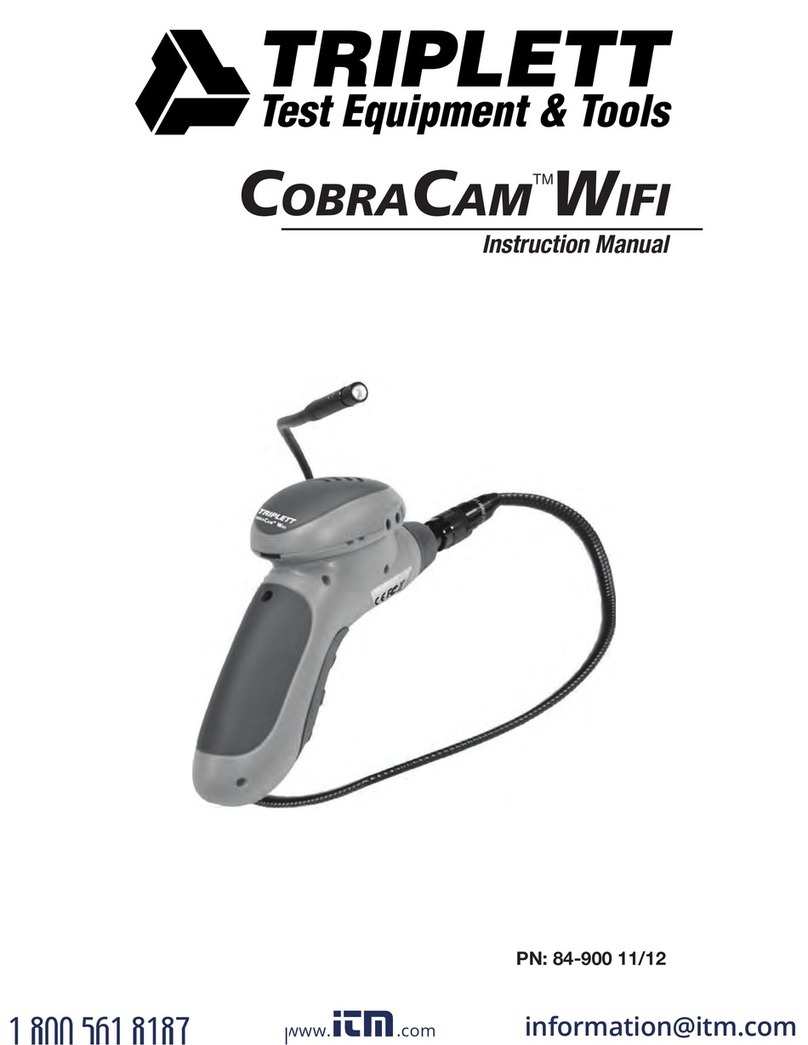 Triplett CobraCam Wifi User manual