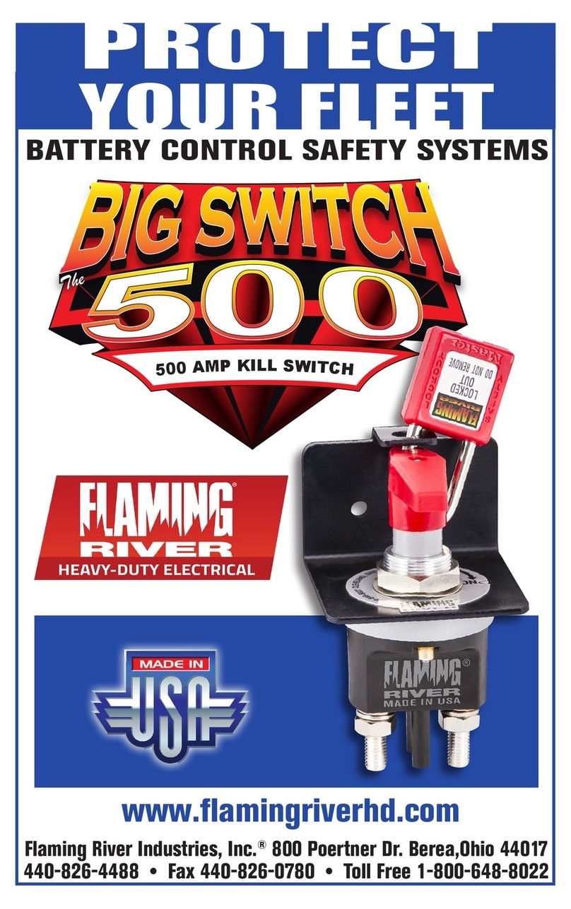 Flaming River BIG SWITCH 500 manual
