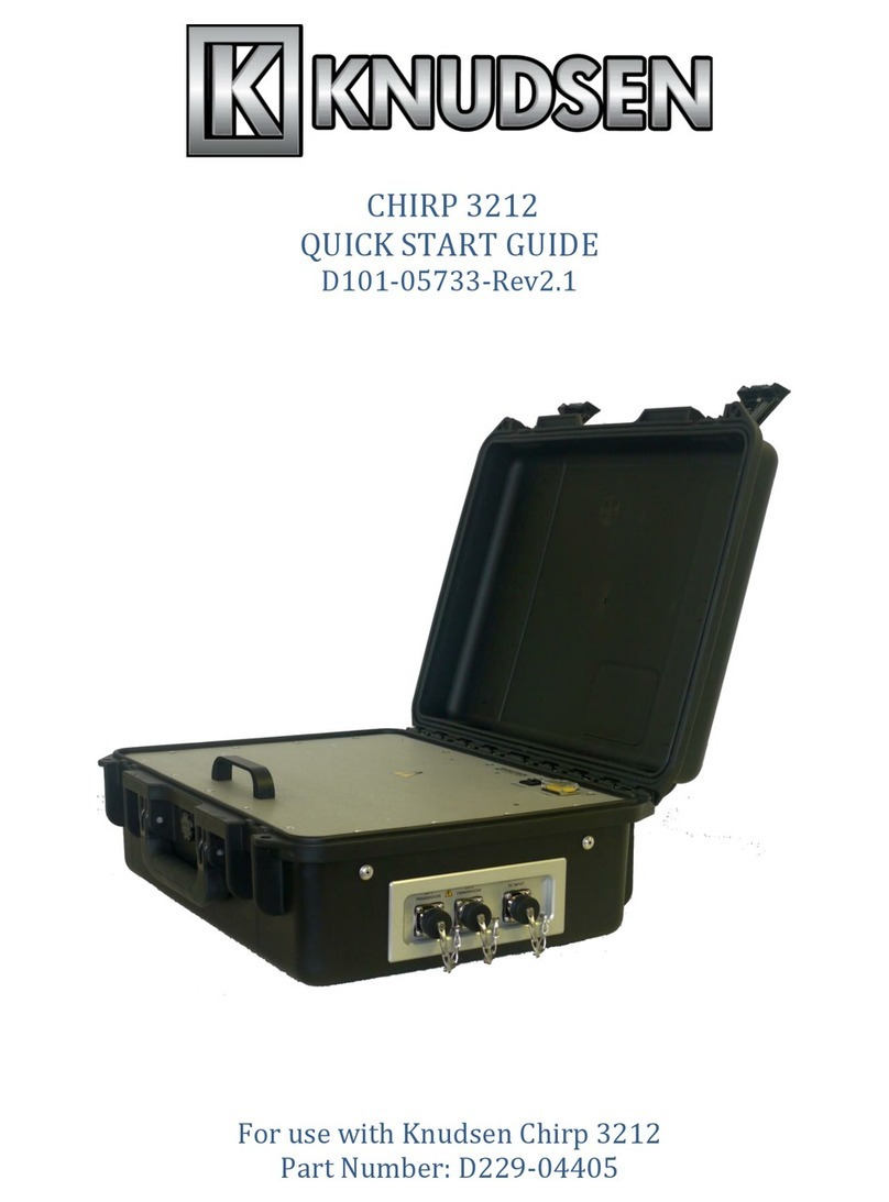 knudsen Chirp 3212 quick start guide