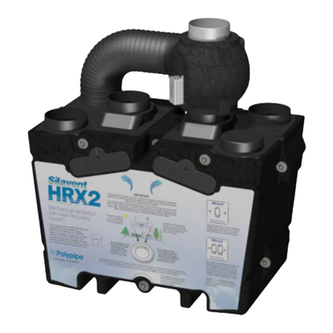 silavent Green Line HRX2 Series User manual