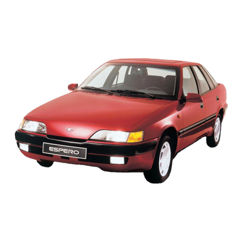 Daewoo Espero owner's manual