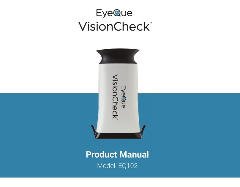 EyeQue VisionCheck EQ102 product manual EyeQue VisionCheck EQ102 product manual